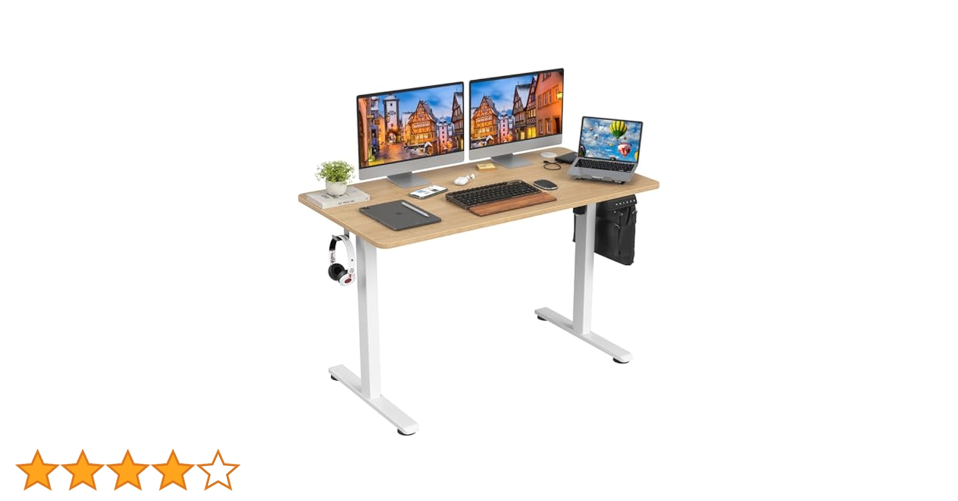 sunon 電動昇降デスク　スタンディングデスク 41M+NdxSxIL.jpg_BO30,255,255,